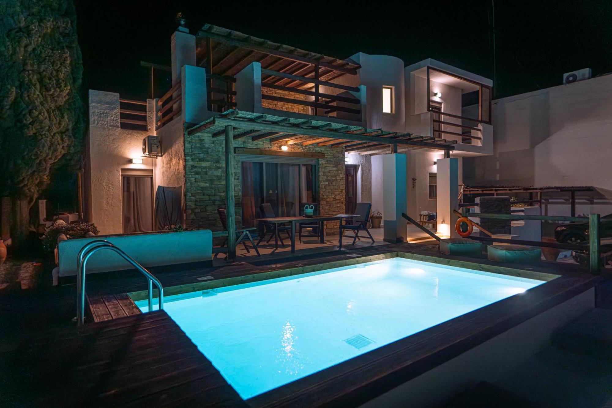 Apollonas & Sibylla Villa Chorio  Luaran gambar