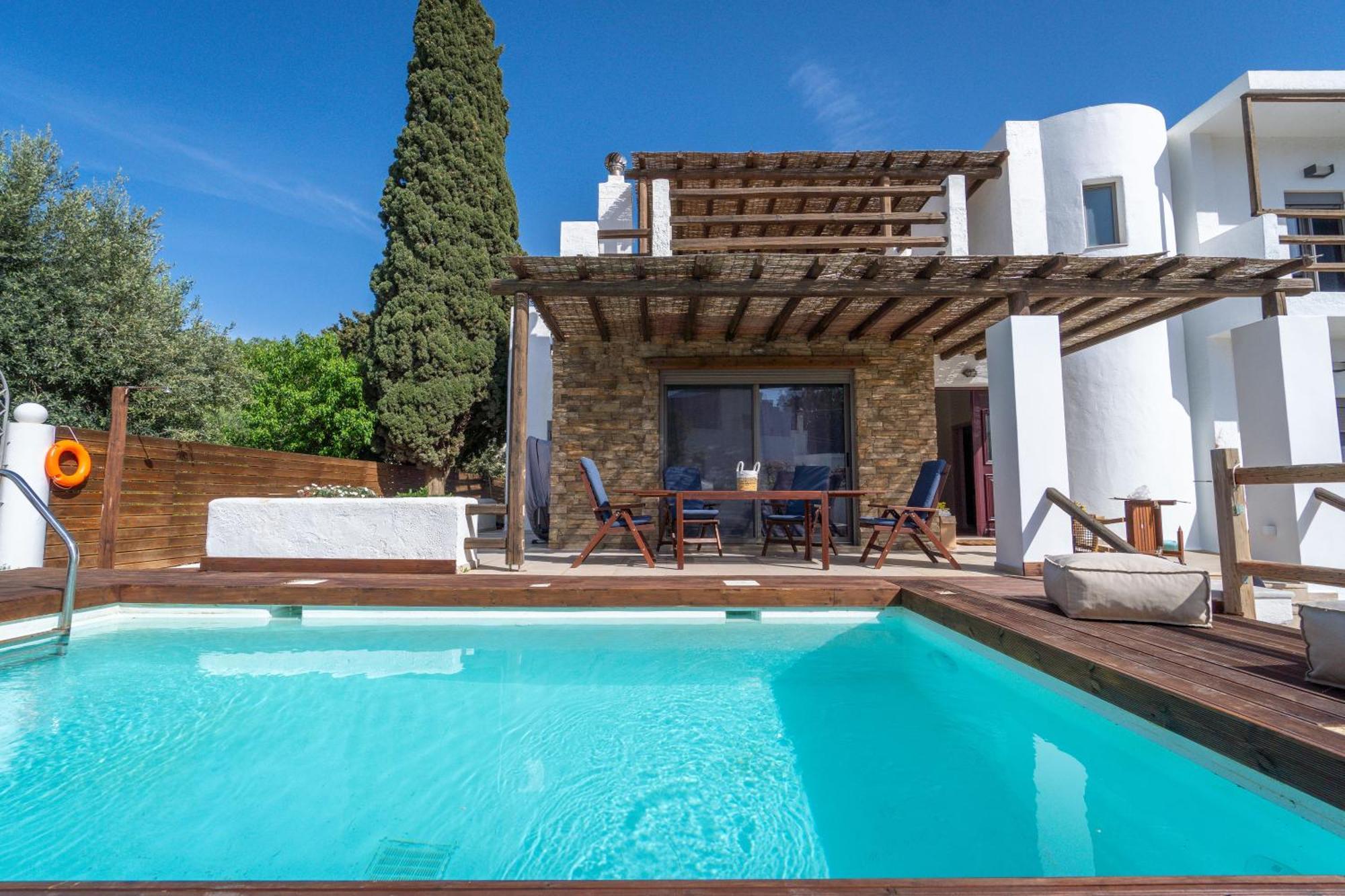 Apollonas & Sibylla Villa Chorio  Luaran gambar